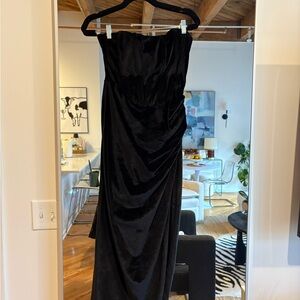 Bardot Classic Black Strapless Dress